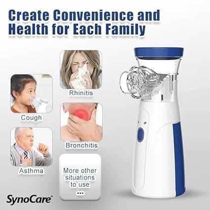 Portable Ultrasonic Rechargeable Mesh Nebulizer Machine